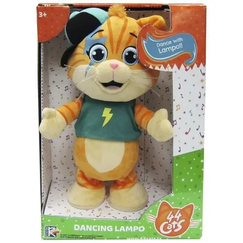 44 Gatti Peluche Lampo Danzante con Luci e Suoni