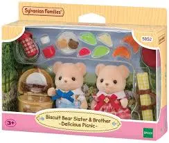 5852 Sylvanian Families - orsi biscotto Sister & Brother