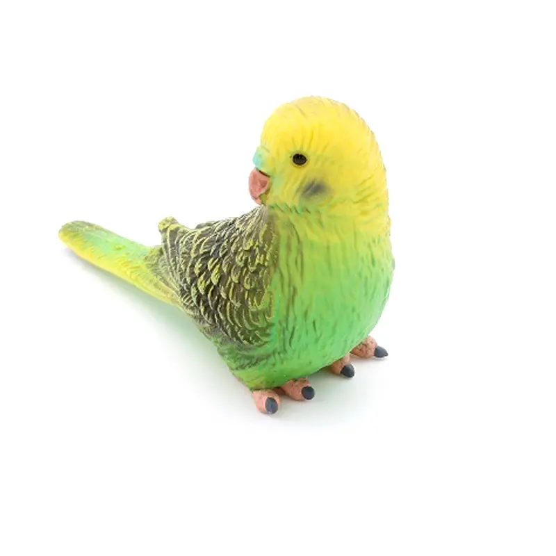 69381 BULLYLAND Uccelli Pappagallino Figurina Realistica Dipinta a mano