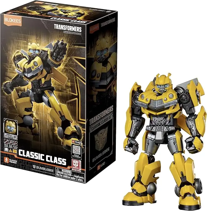71142 Blokees Transformers Bumblebee Classic Class Figure Premium Assemblabile