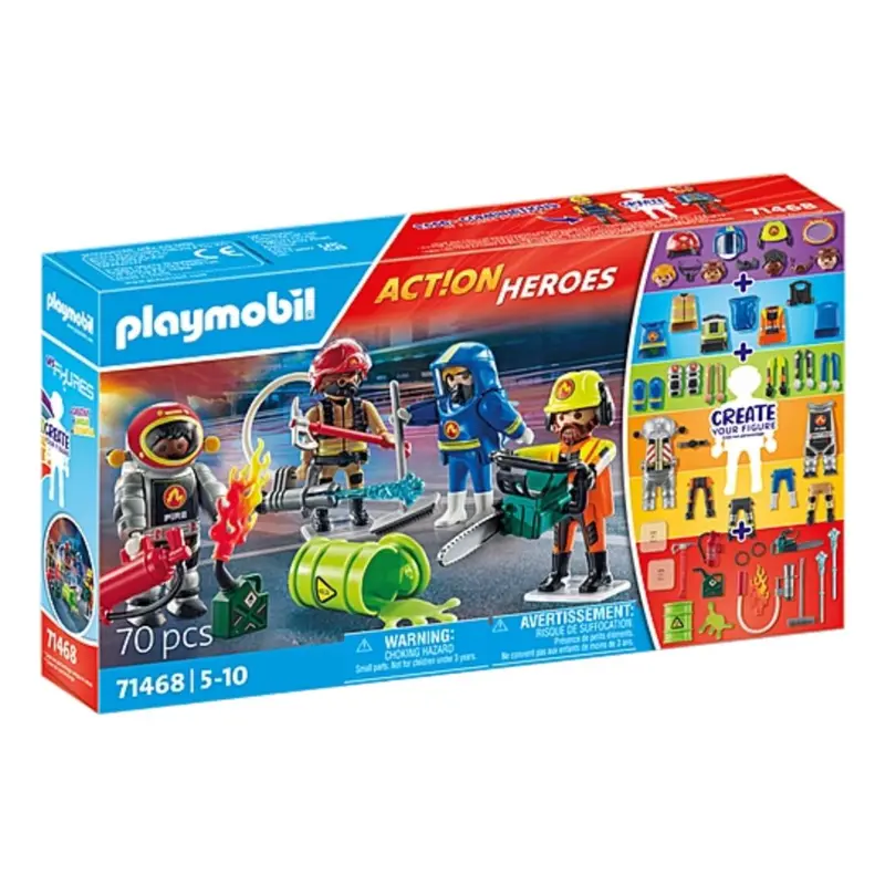 71468 Playmobil Fire Rescue - My figures