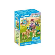 71498 Bambina Con Pony E Puledro PLAYMOBIL