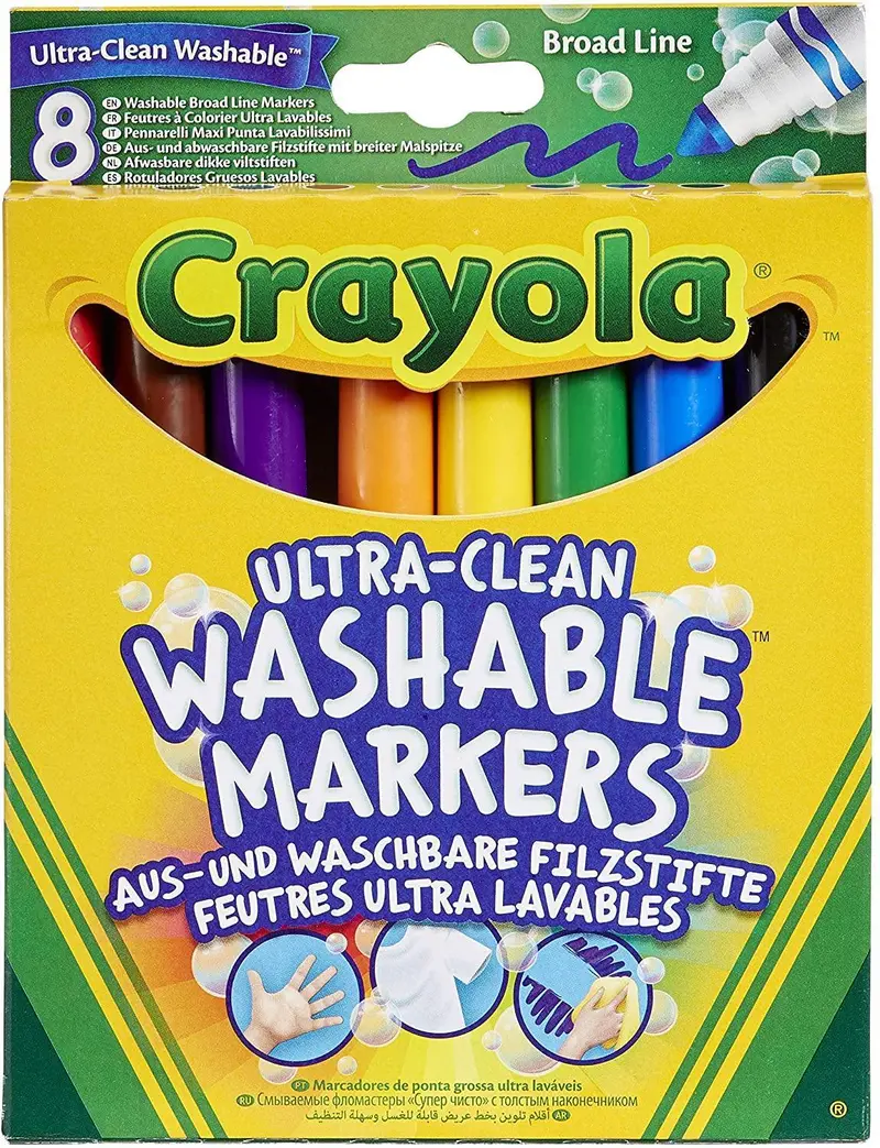 8 Colori Fibra Lavabili
