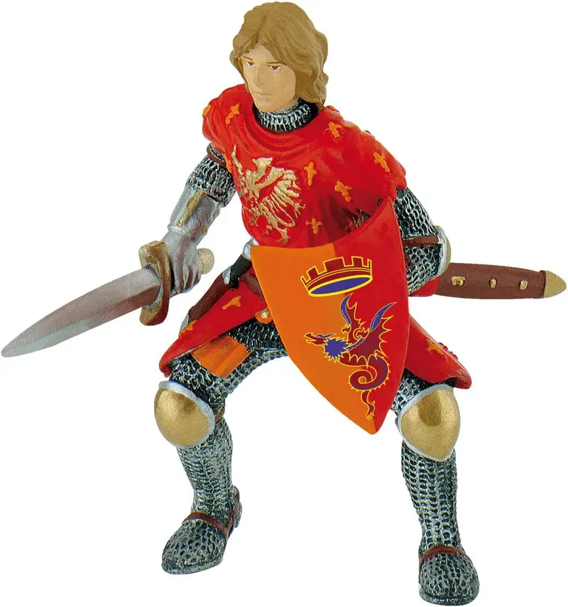 80786 - BULLYLAND - Castello Principe Rosso con Spada