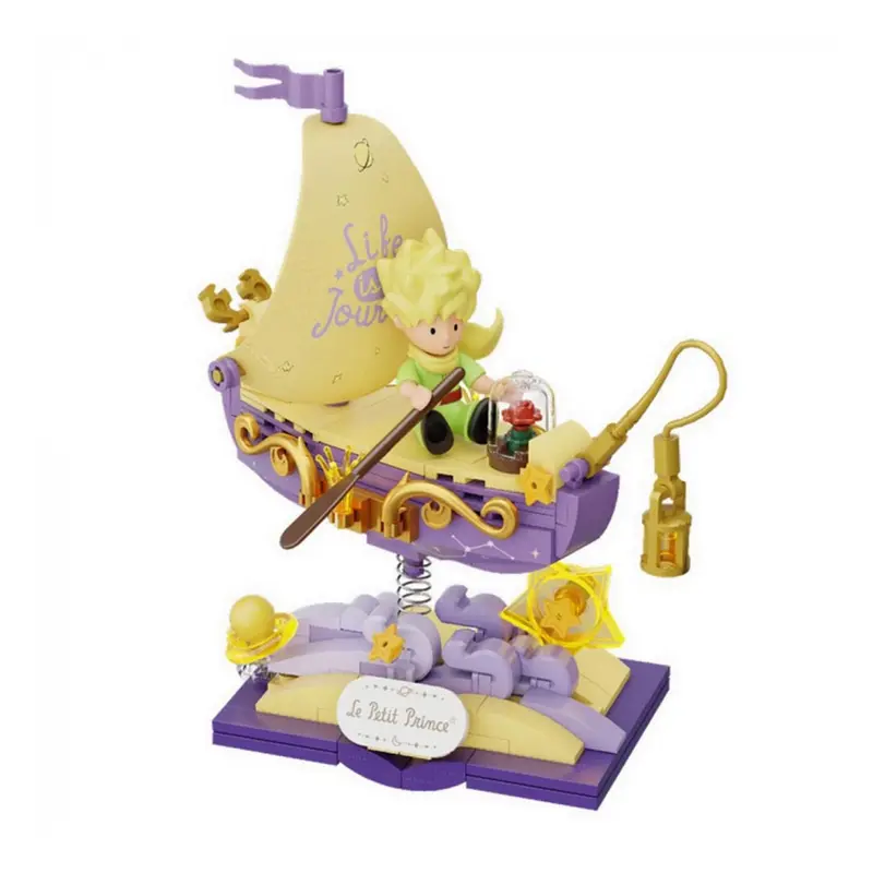 86329 PANTASY set di mattoncini collezione il Piccolo Principe Starry Ride-Boat