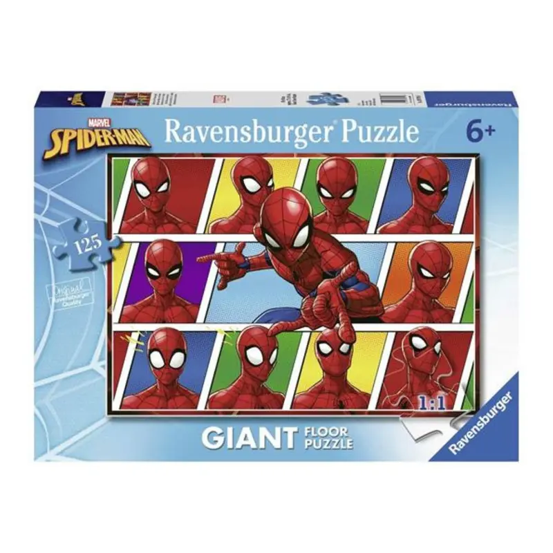 9790 Ravensburger - Spiderman - Puzzle Giant Floor - 125 pezzi