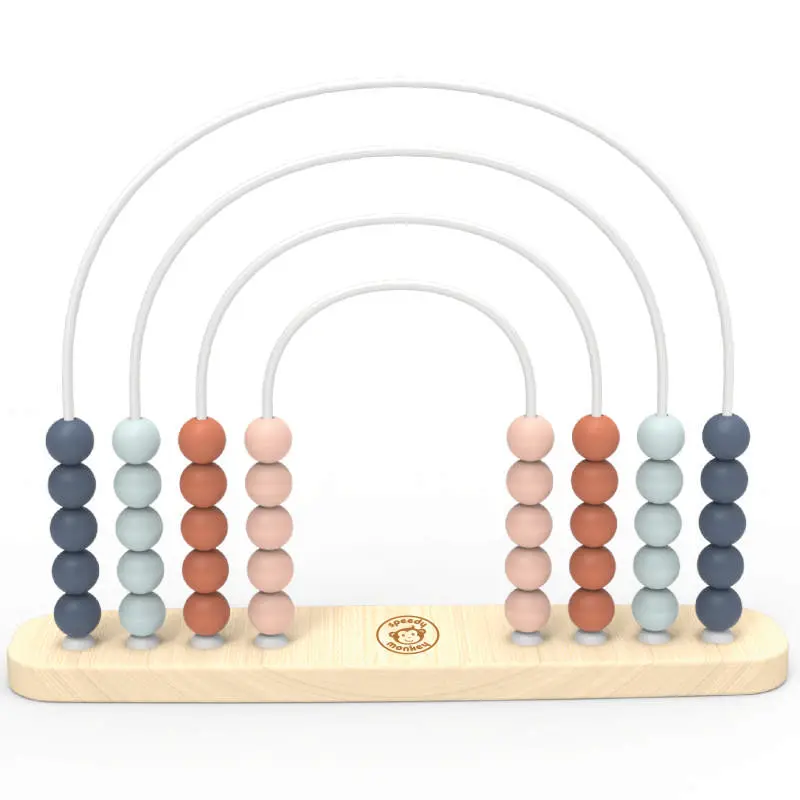 Abaco Arcobaleno in Legno Speedy Monkey