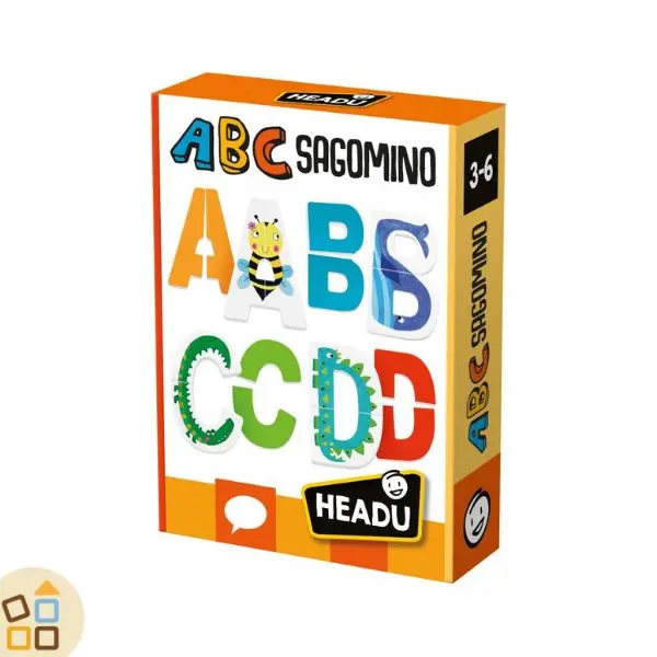 ABC Sagomino, Lettere Sagomate (52 pz)