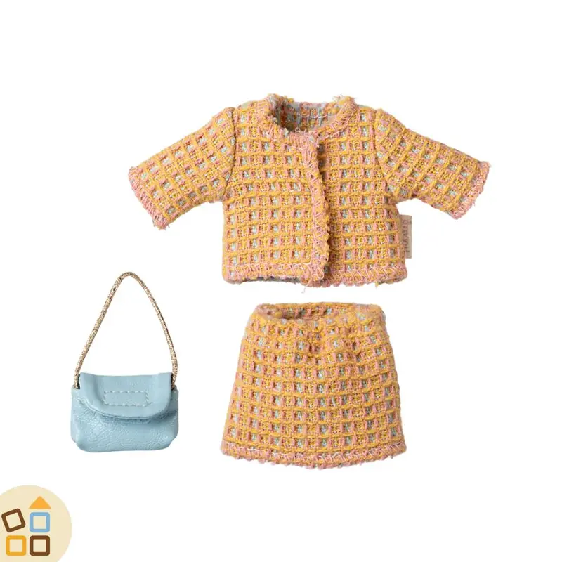 ABITI TOPO MUM, TAILLEUR E BORSETTA