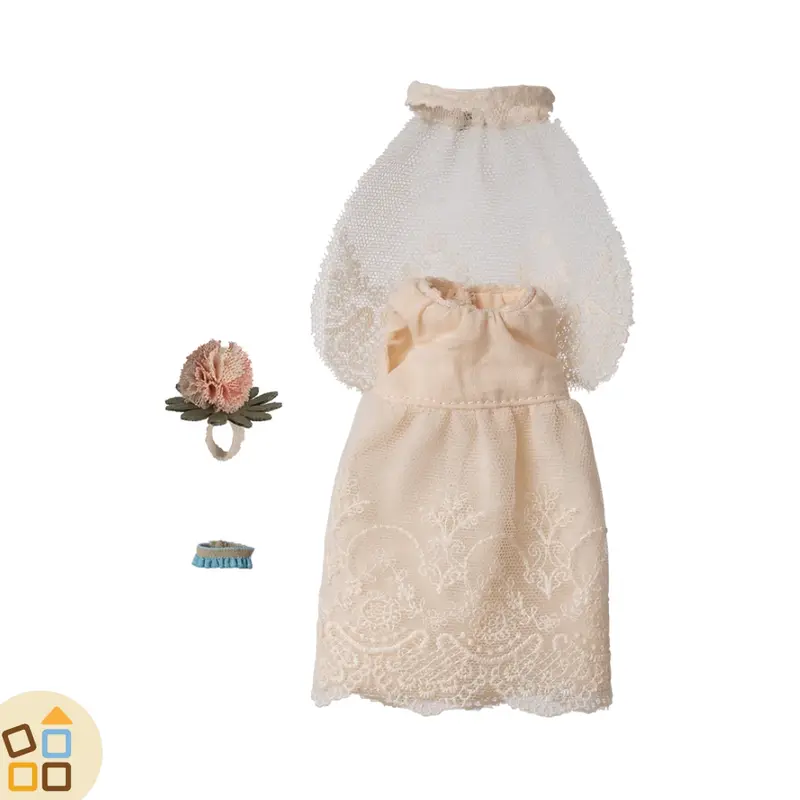 ABITI TOPO MUM, VESTITO DA SPOSA