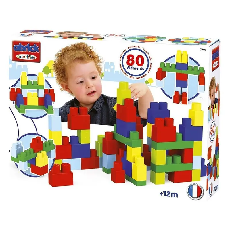 Abrick Costruzioni | Scatola 80 Mattoncini +12M