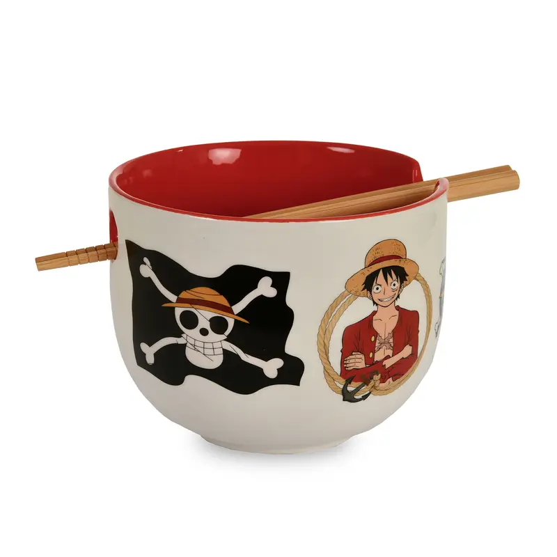 ABYstyle One Piece - Ciotola Ramen Luffy con Bacchette