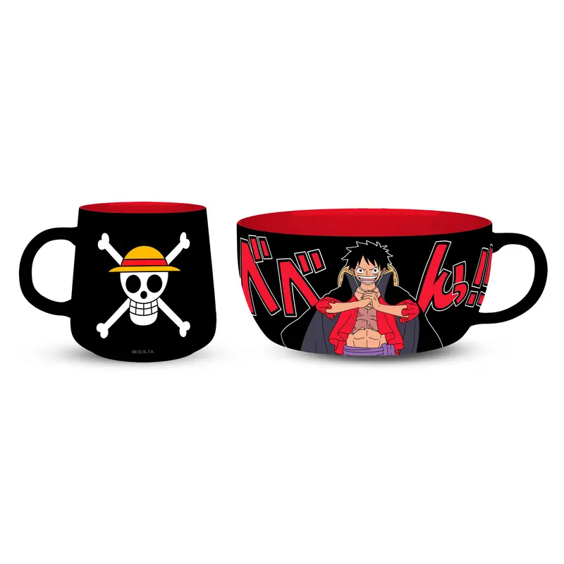 ABYstyle One Piece - Set Colazione Luffy Tazza e Ciotola