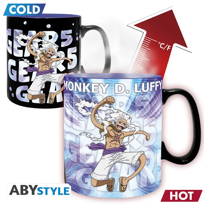 ABYstyle One Piece - Tazza Termica Gear 5 460 ml