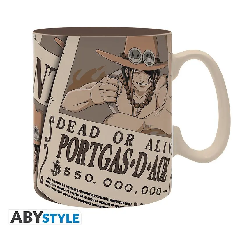 ABYstyle One Piece - Tazza Wanted Ace 460 ml