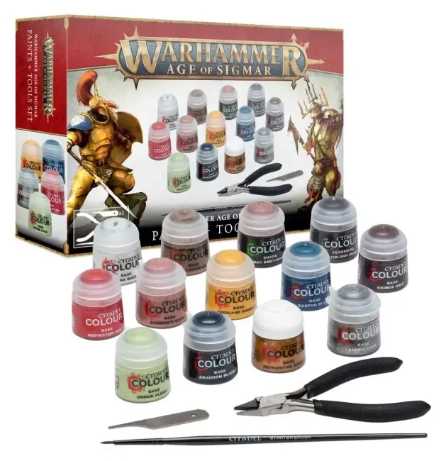 Age of Sigmar - Paints+Tools set