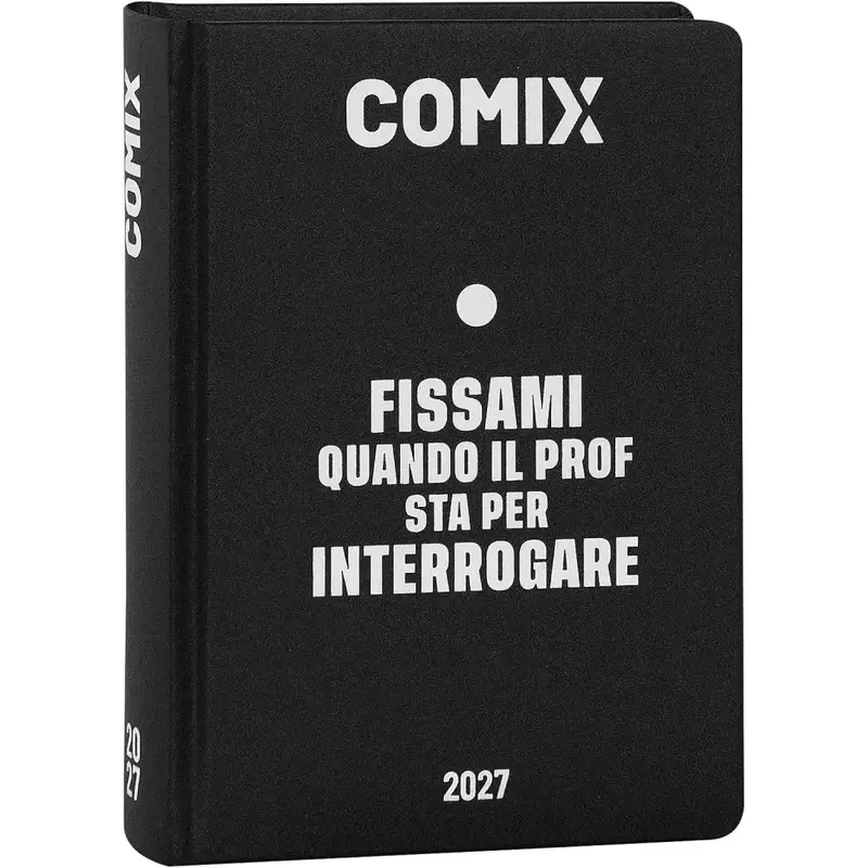 Agenda Comix 16 Mesi Mini Black & White 2026/2027