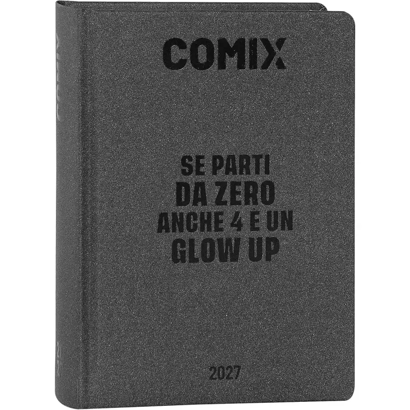 Agenda Comix 16 Mesi Mini Charcoal 2026/2027