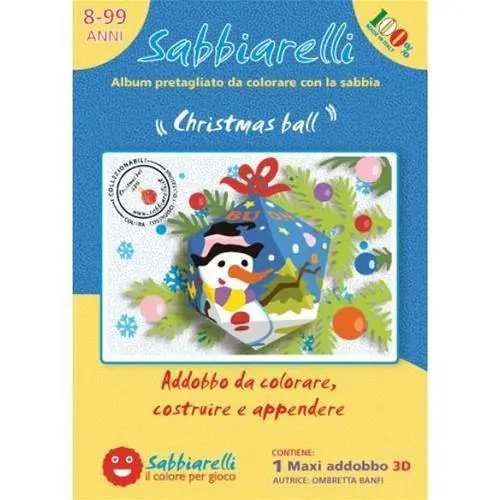 Album Palla Di Natale 3D Sabbiarelli
