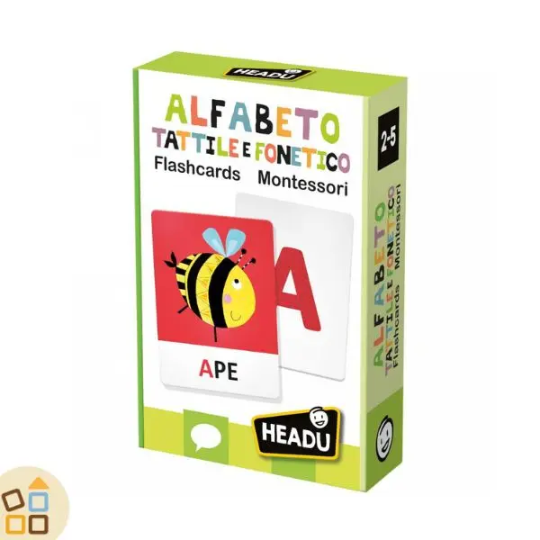 ALFABETO TATTILE FONETICO FLASHCARDS