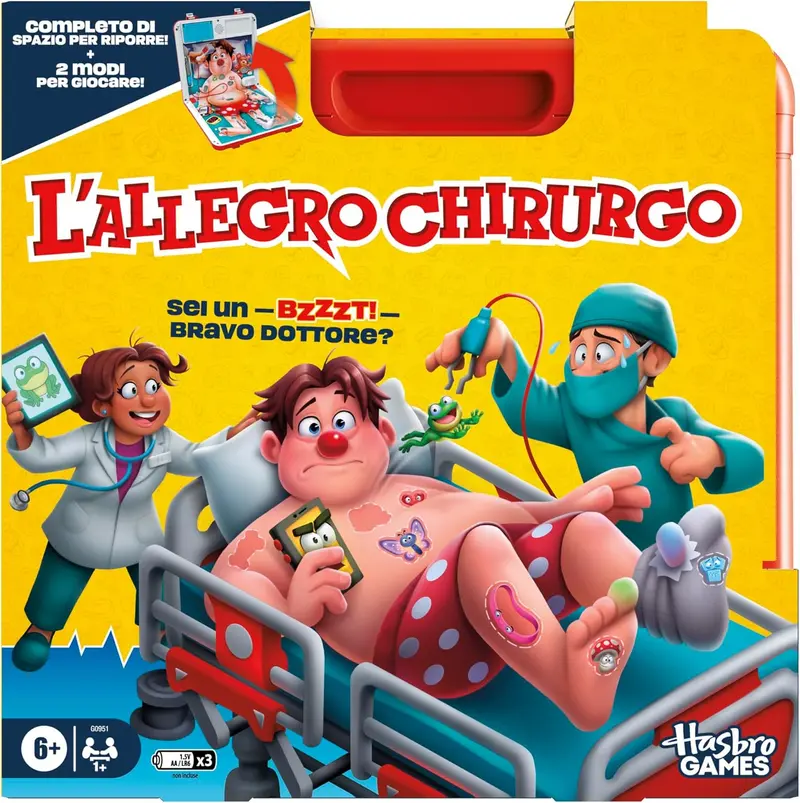 Allegro Chirurgo Aiuta Dario il malato immaginario