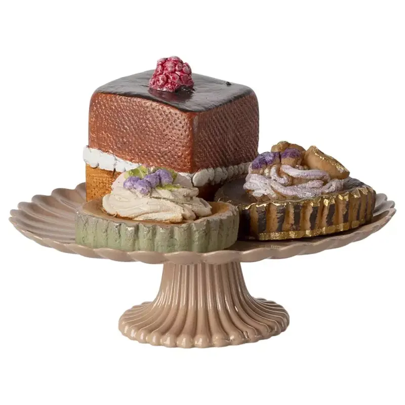 Alzata con Torte Maileg