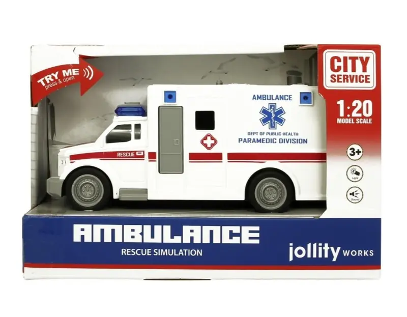Ambulanza Giocattolo con Luce e Suoni