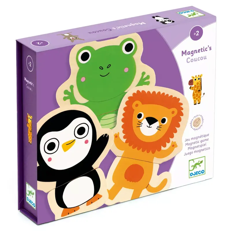 Animali Magnetici in Legno Coucou Djeco