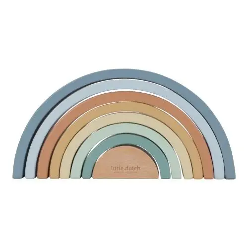 Arcobaleno Blu in Legno Forest Friends - Wooden Stack Reg and Blue Forest Friends (LD7237)