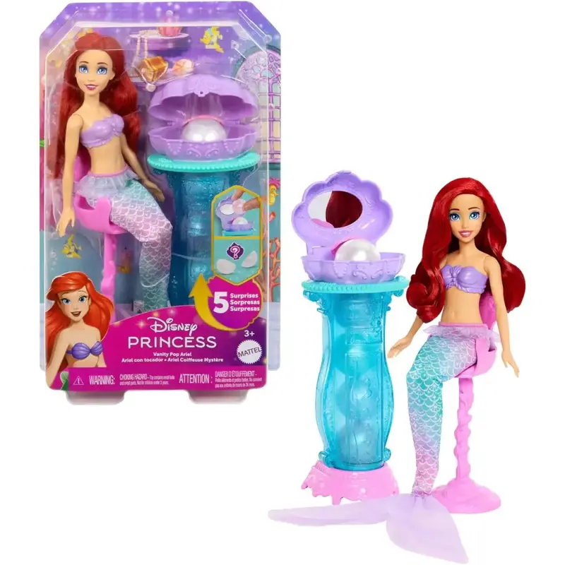 Ariel Disney La Sirenetta con Specchiera Magica