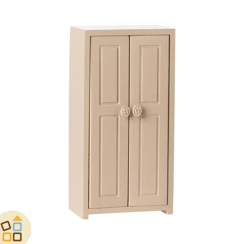 ARMADIO IN LEGNO TOPO, ROSA