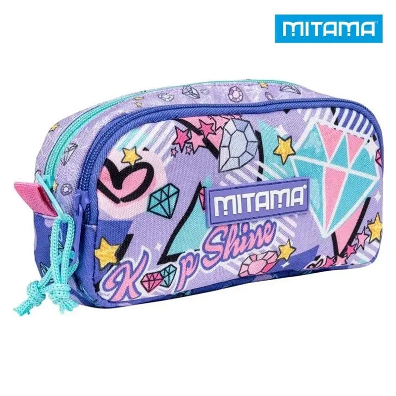 Astuccio 2 Zip Double Diamond - Mitama