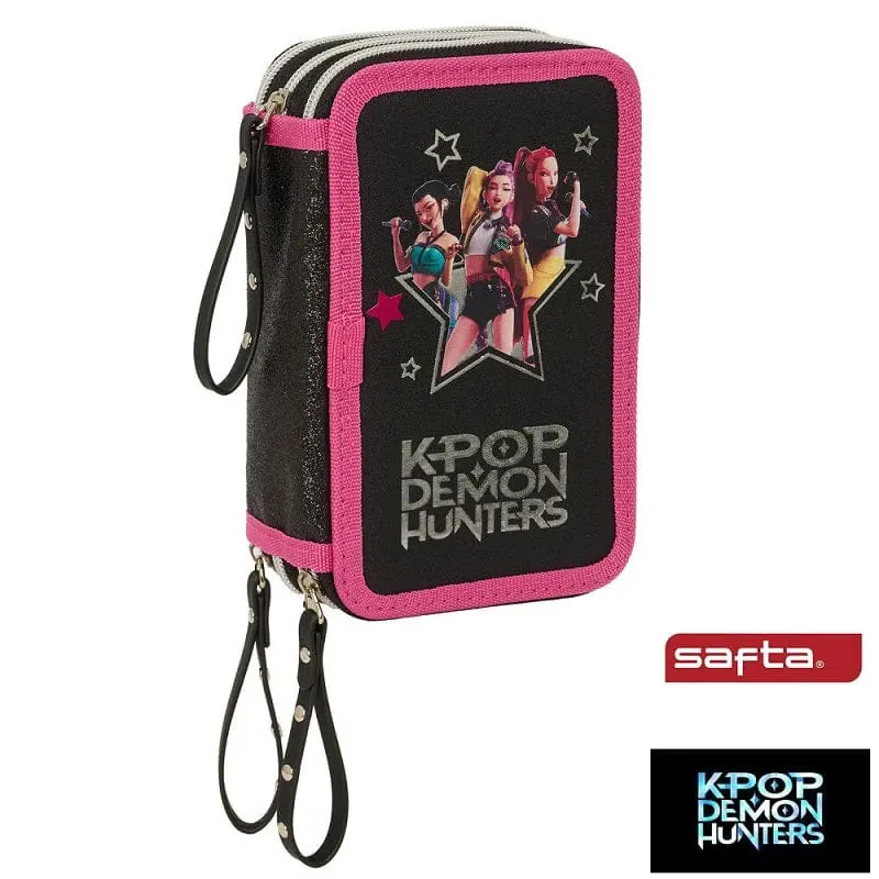 Astuccio 3 Zip Kpop Demon Hunters Energy 37 pezzi