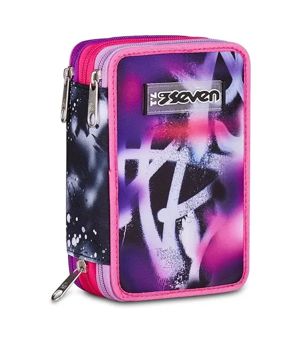 Astuccio 3 Zip Seven Buzzy Note Girl 300102630-406