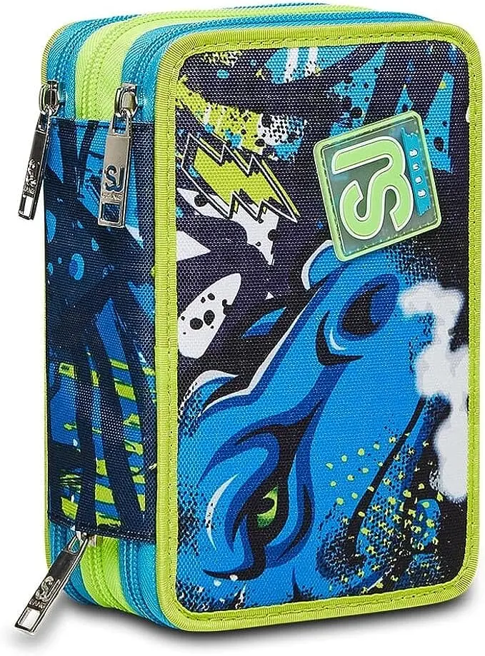 Astuccio 3 Zip Sj Gang Seven