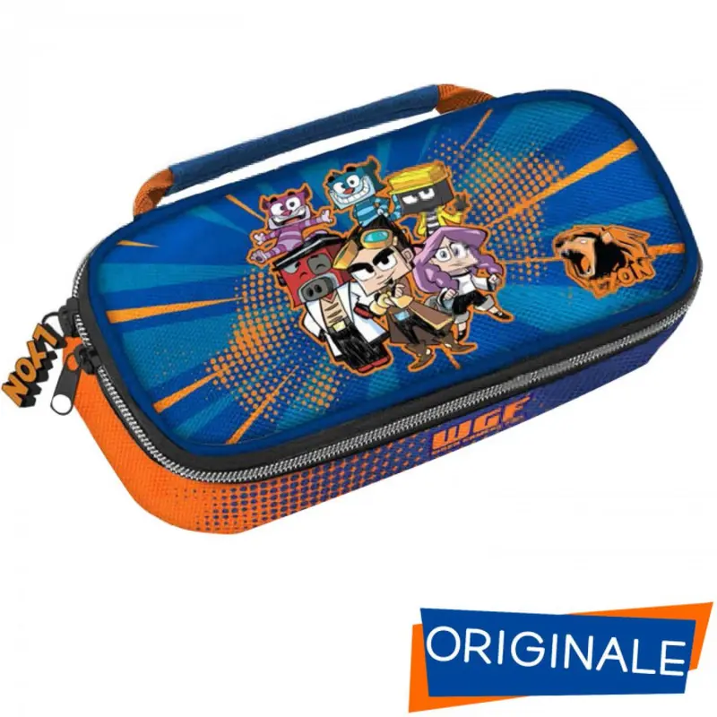 Astuccio Attrezzato Lyon Gamer 66366 41349 Scuola Panini