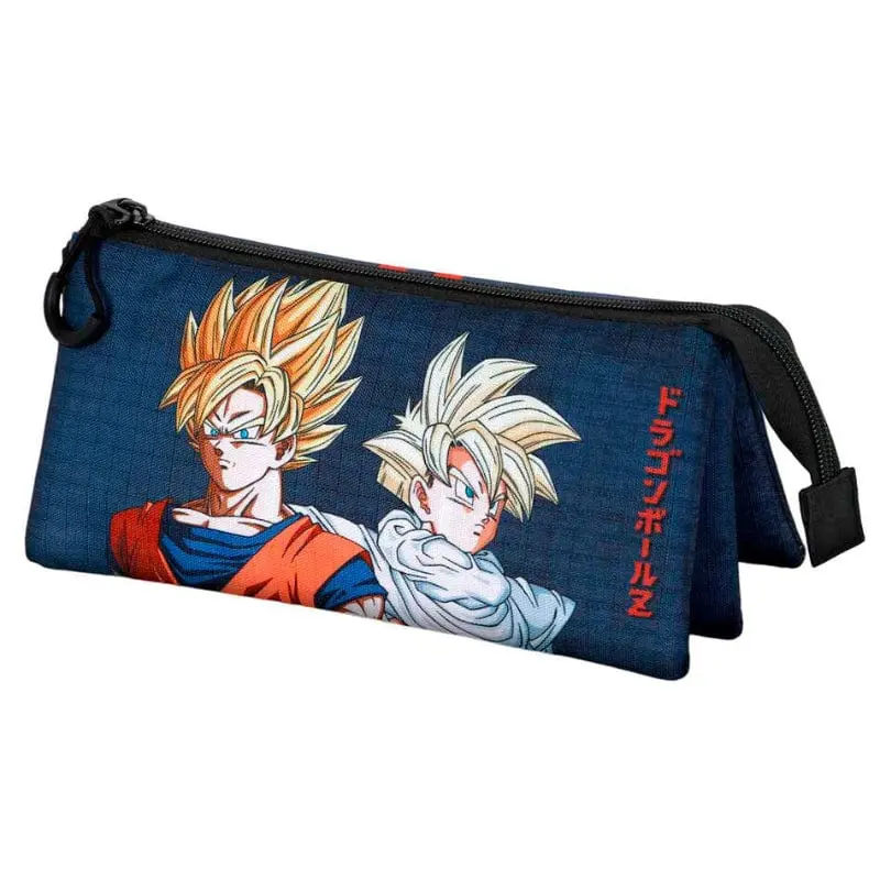 Astuccio Dragon Ball Goku e Gohan 3 Zip
