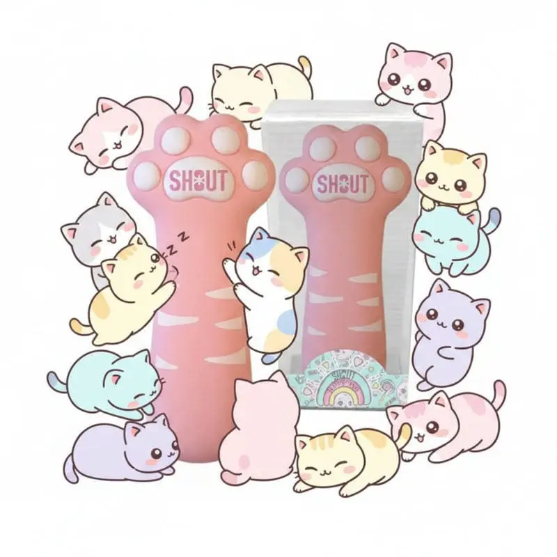 Astuccio Pochette Kawaii a tema Gattino