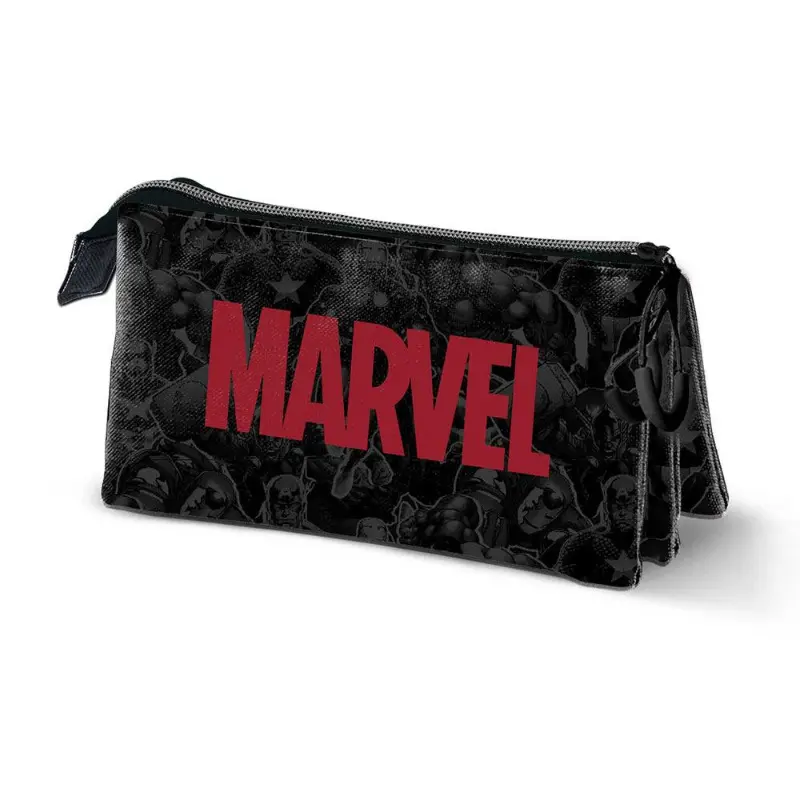 Astuccio Portacolori 3 Zip Marvel