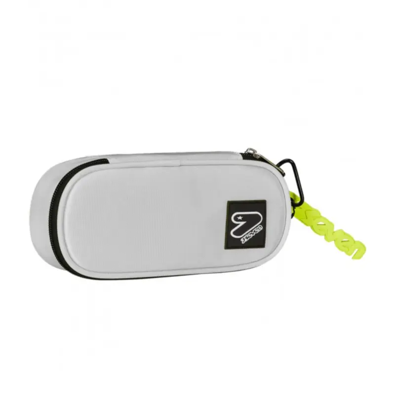 Astuccio Scuola Portapenne Seven® Round Plus Tech Line - Grigio