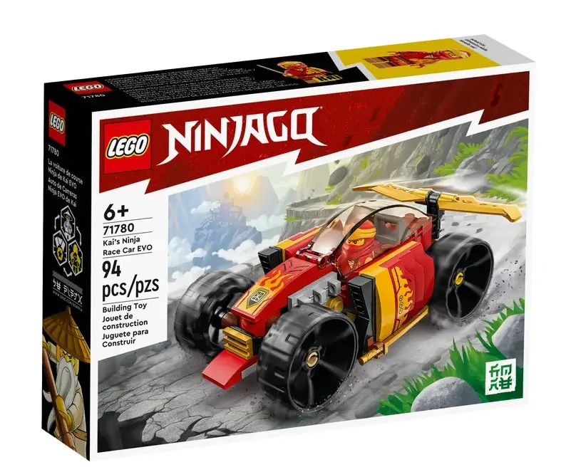 AUTO DA CORSA NINJA DI KAI EVOLUTION 6+ NINJAGO