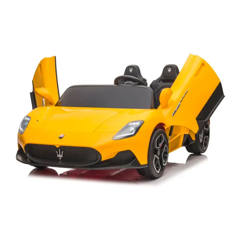 Auto Elettrica per Bambini Maserati MC20 con Licenza Ufficiale Luci Led Suoni Realistici Mp3 Telecomando Cinture di Sicurezza