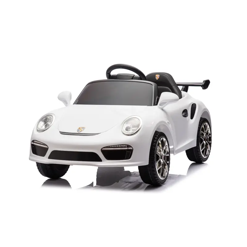 Auto Elettrica per Bambini Ruf Small Luci Led Suoni Realistici Mp3 Bluetooth Telecomando Cinture di Sicurezza