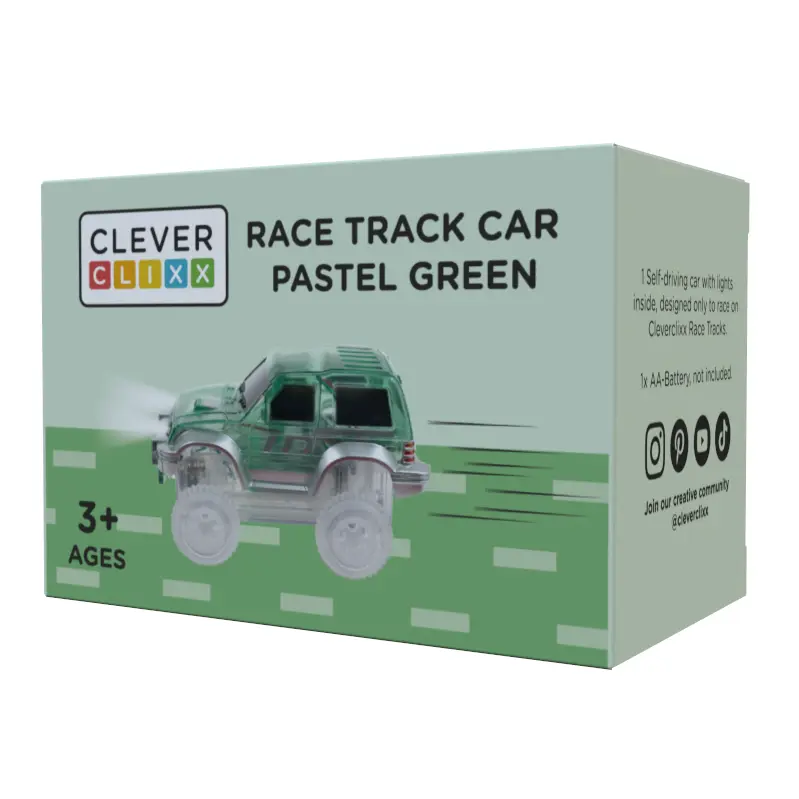 Auto Luminosa Cleverclixx per Pista Magnetica – Race Track Car