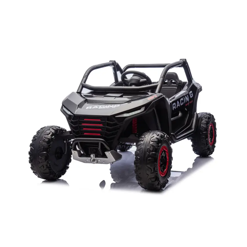 Auto Quad Elettrica UTV 24V Luci Led Telecomando Cinture di Sicurezza