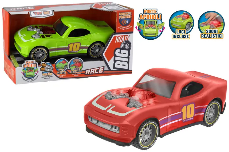 AUTO SPORT FRIZIONE B/O C/LUCI/SUONI TRY ME 2COL