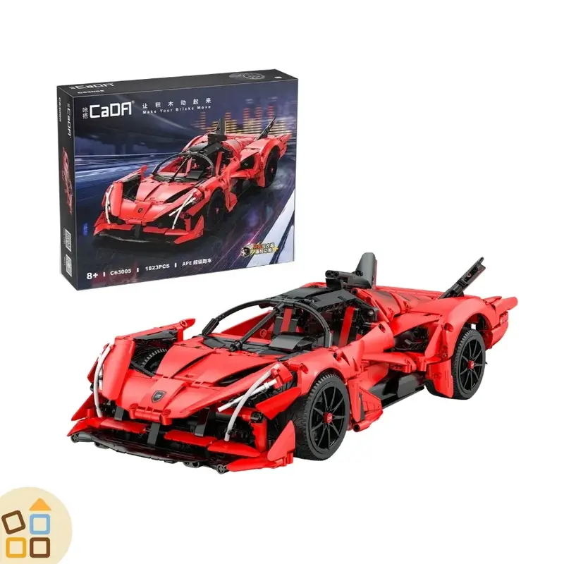 Auto Sportiva da Costruire, CaDA Supercar Rossa C63005W (1200 pz)