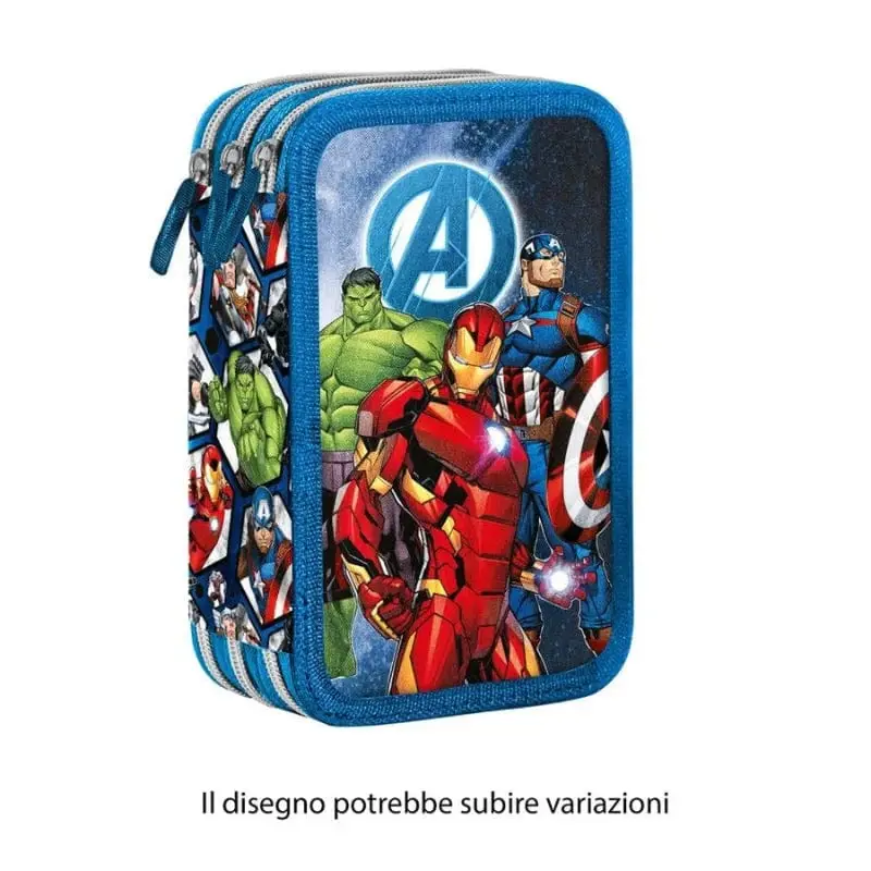 Avengers Astuccio triplo 43pz Giotto