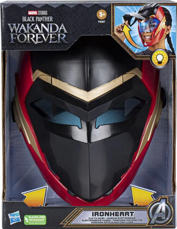 Avengers Black Panther Maschera Iron Heart B/O