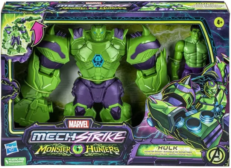 Avengers Mech Strike Monster Hunters, Hulk con Armatura